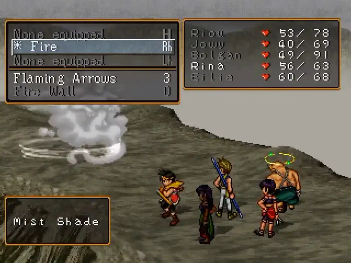 gambar suikoden 2 gameplay