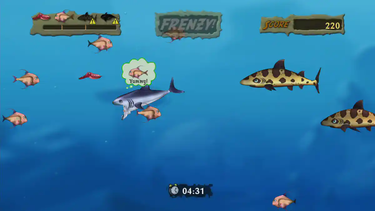 game feeding frenzy